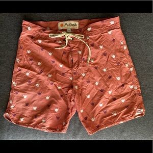Mollusk Shaka trunks / board shorts